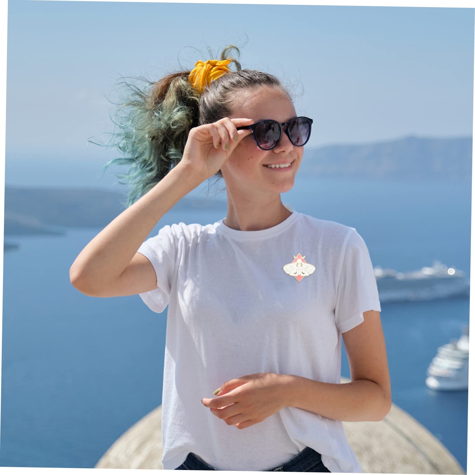 Veemoon Corsage Anzug Tier Brosche Pin Emaille Revers Kleidung Brosche Clip Süße Schmetterlinge Brosche Pin Dekoration Brosche Für Frauen Kleidung Brosche Pin Schmetterling Brosche