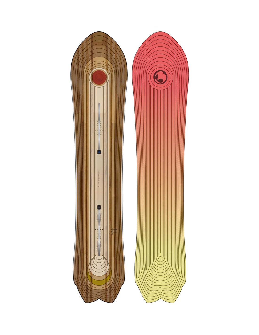 Burton Pesce 3D Directional Flat Top Snowboard 156 : Amazon