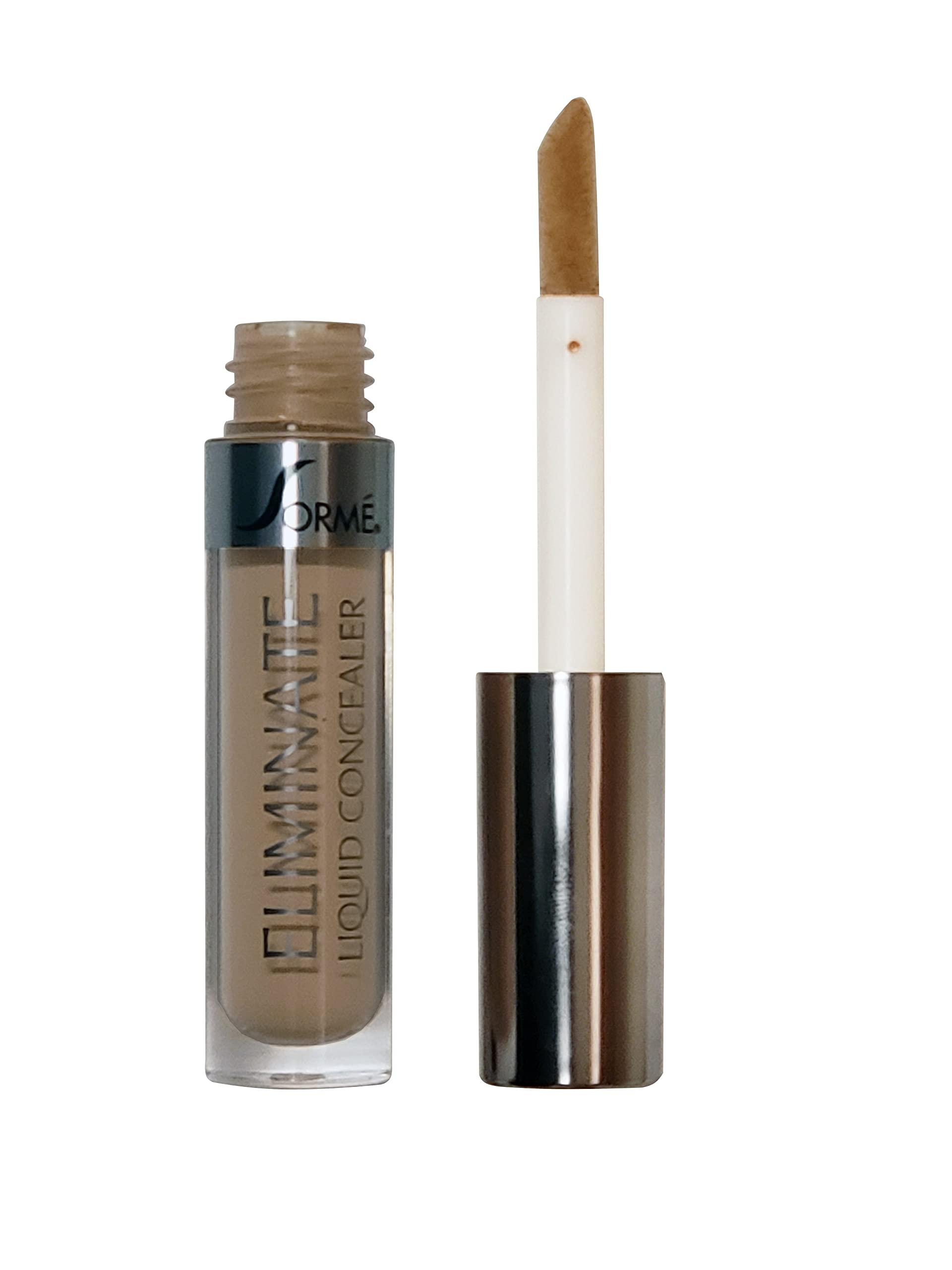 SORME Treatment Cosmetics - Corrector líquido para debajo de los ojos, a prueba de manchas y de larga duración, para una cobertura resistente a las arrugas, color claro 2