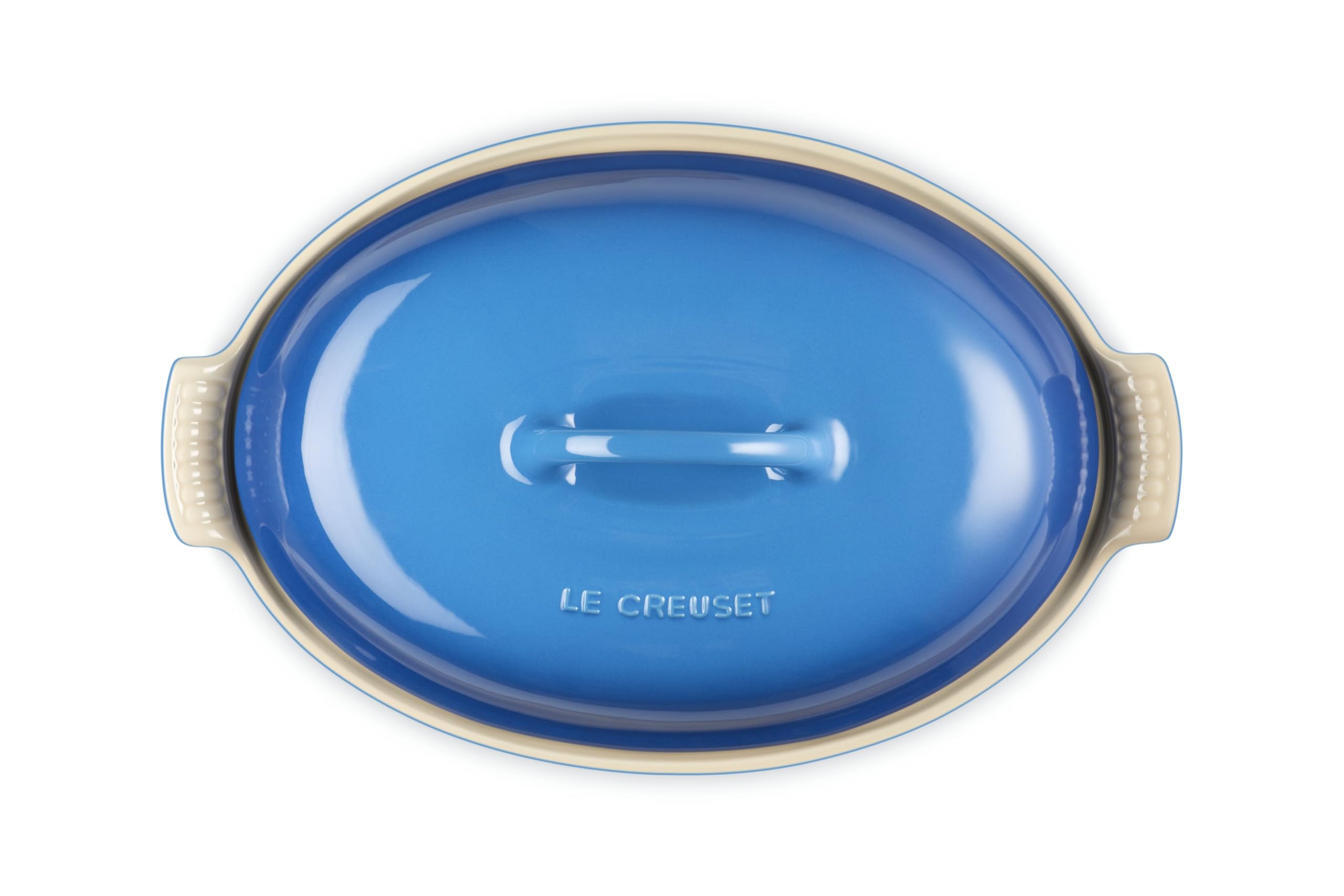 Amazon.com: Le Creuset Stoneware Heritage Covered Oval Casserole