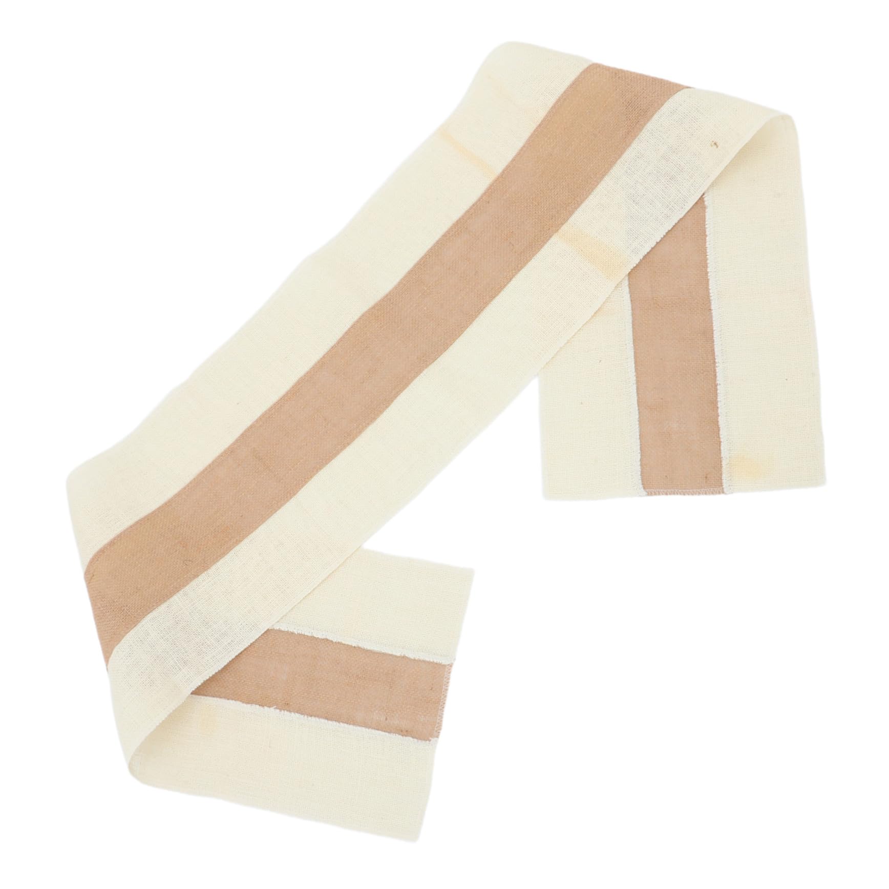 PRETYZOOM 5 Piezas Alfombra de Mesa de Lino Que bloquea el Color de arpillera de Mesa de arpillera de Lino Boda Burlap Boho Table Runner