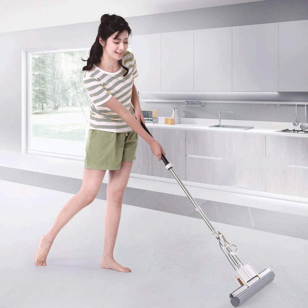 Fregona Plana Grande para Sala de Estar, Dormitorio, Suelo de baldosas para el hogar, Cocina, hogar, Esponja de PVA, fregona de Esponja de Espuma PVA, Suelo Multiusos