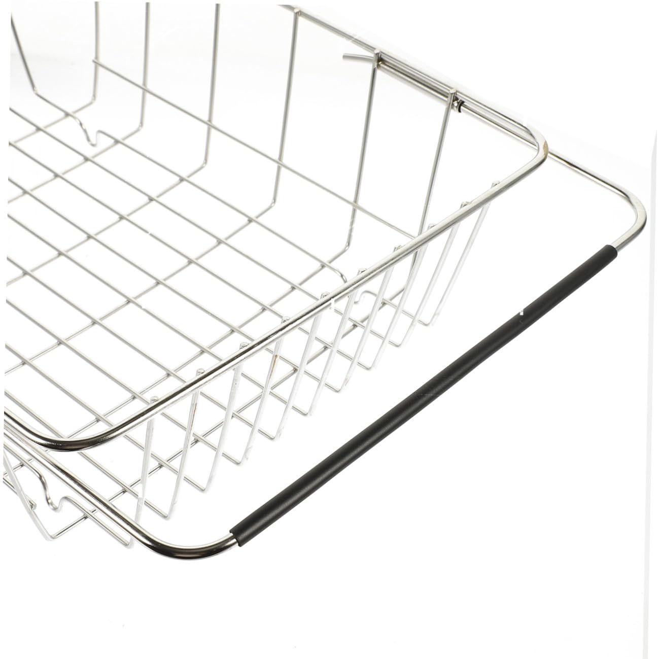 Alipis Scolapiatti per Lavello in Acciaio Inox Cestello di Scarico Multifunzionale Filtro Accessorio da Cucina Pratico per Asciugatura e Raccolta Piccoli Oggetti Angoli Arrotondati