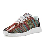 Native American Flag Shoes for Women Men Trail Running Casual Fashion Sneakers Slip-on Tennis Shoes