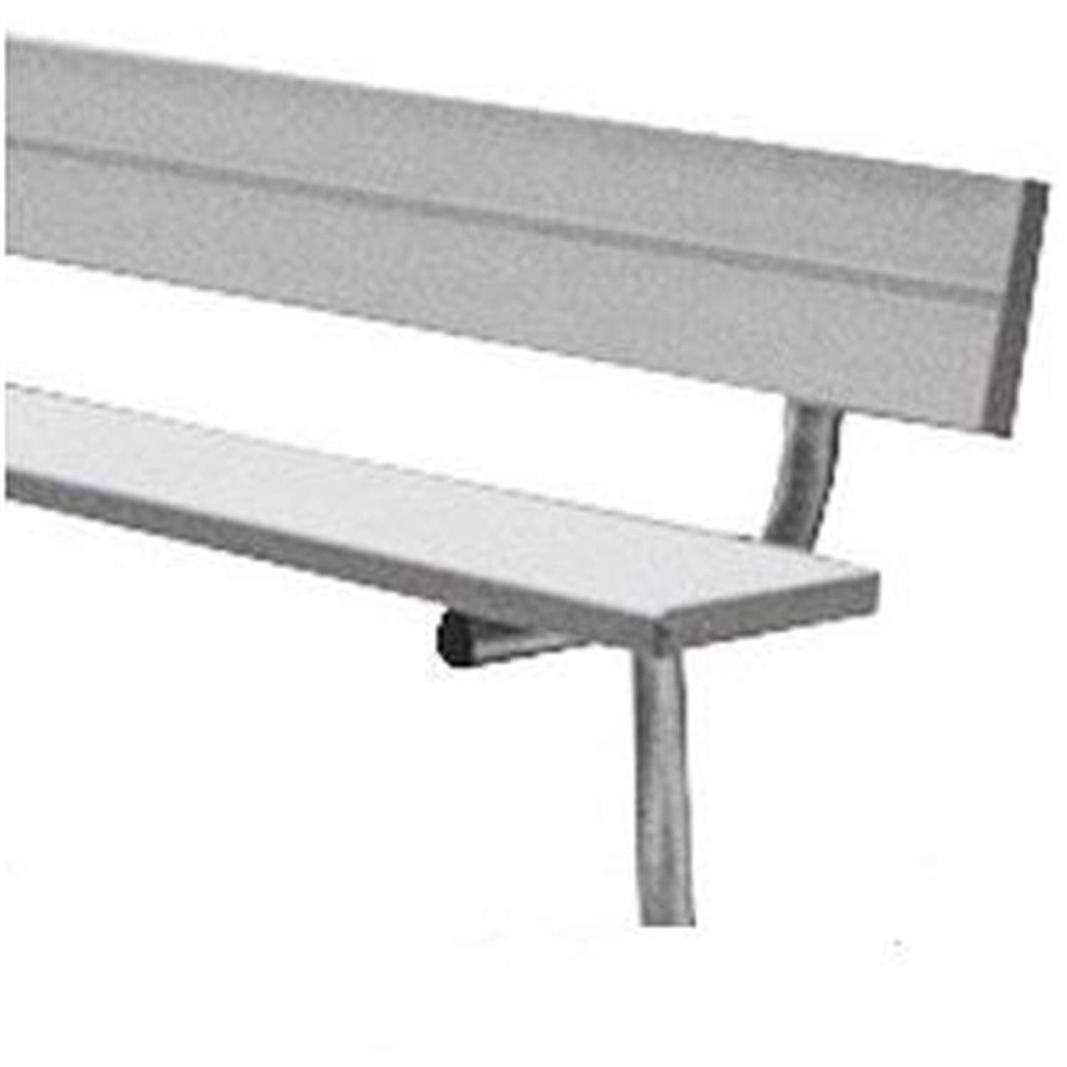 BSN SPORTS 15' Permanent Bench w/Back (EA)