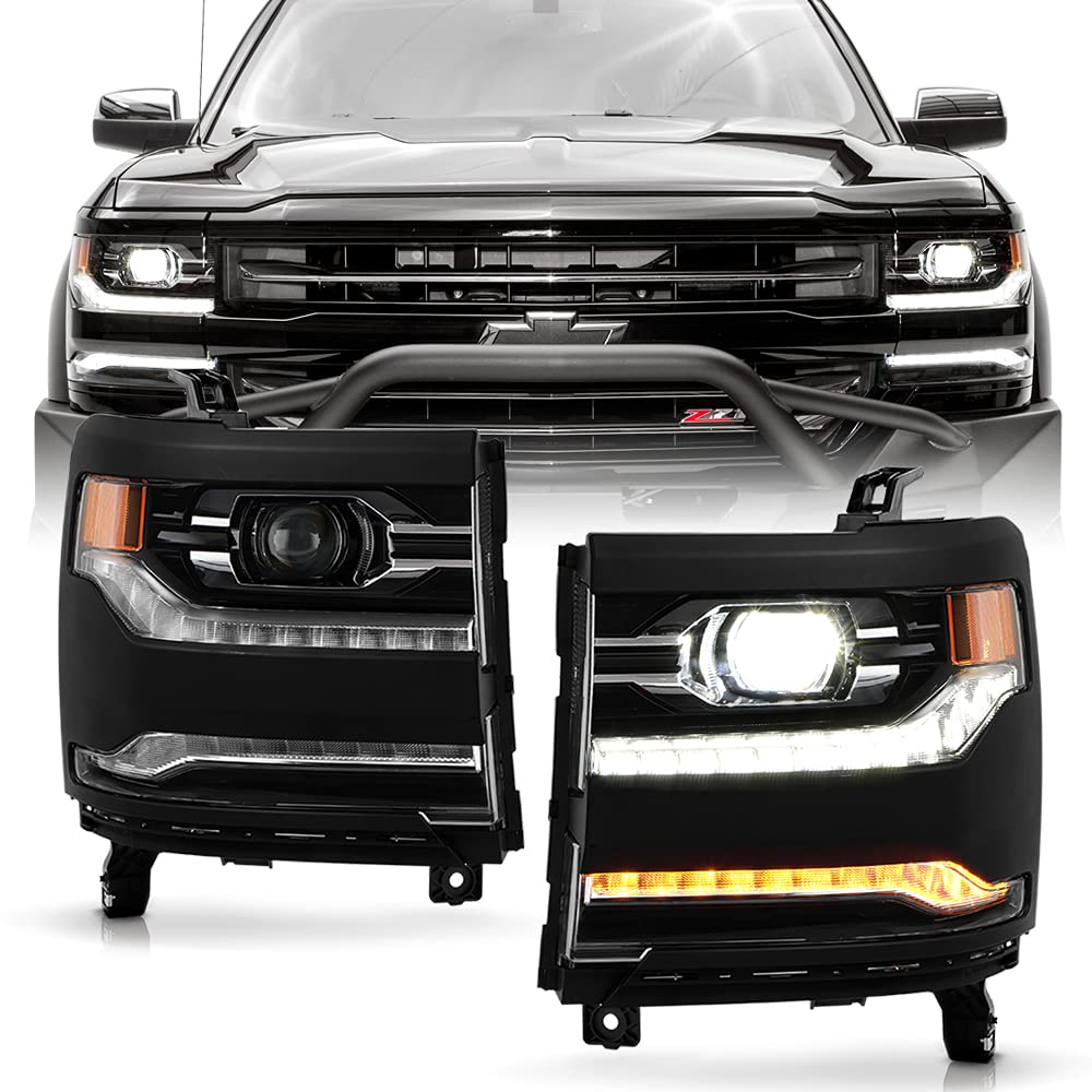 Buy ACANII For [Factory LED Type] 20162018 Chevy Silverado 1500 LED