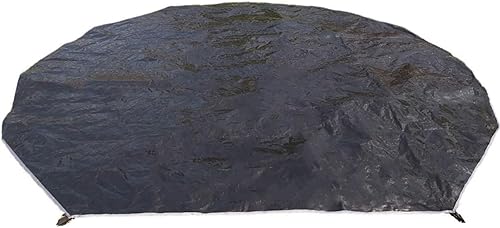 Miniatura 7 de DANCHEL OUTDOOR Impermeable Campana Huella Lona Redonda Accesorios Camping Lona 3/4/5/19.7 ft Hoja de Tierra Lona Lona Lona Yurta Protector Piso