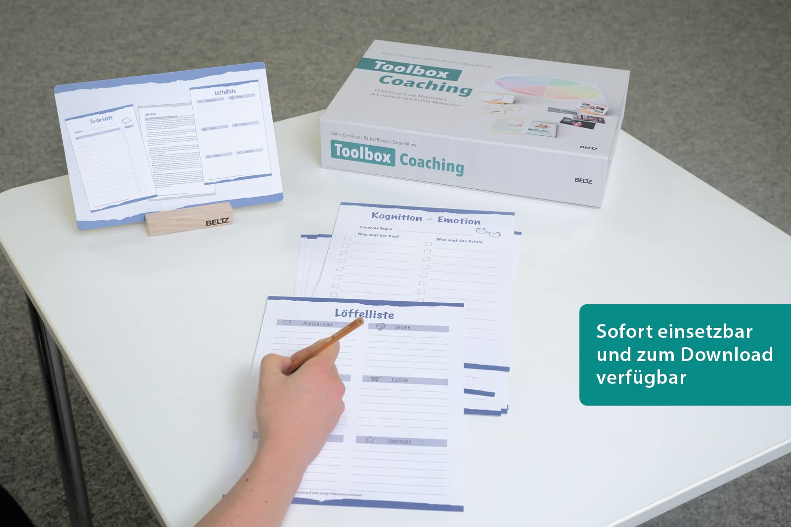 Toolbox Coaching: 10 Methoden mit Materialien, Arbeitsbuch und Online-Materialien