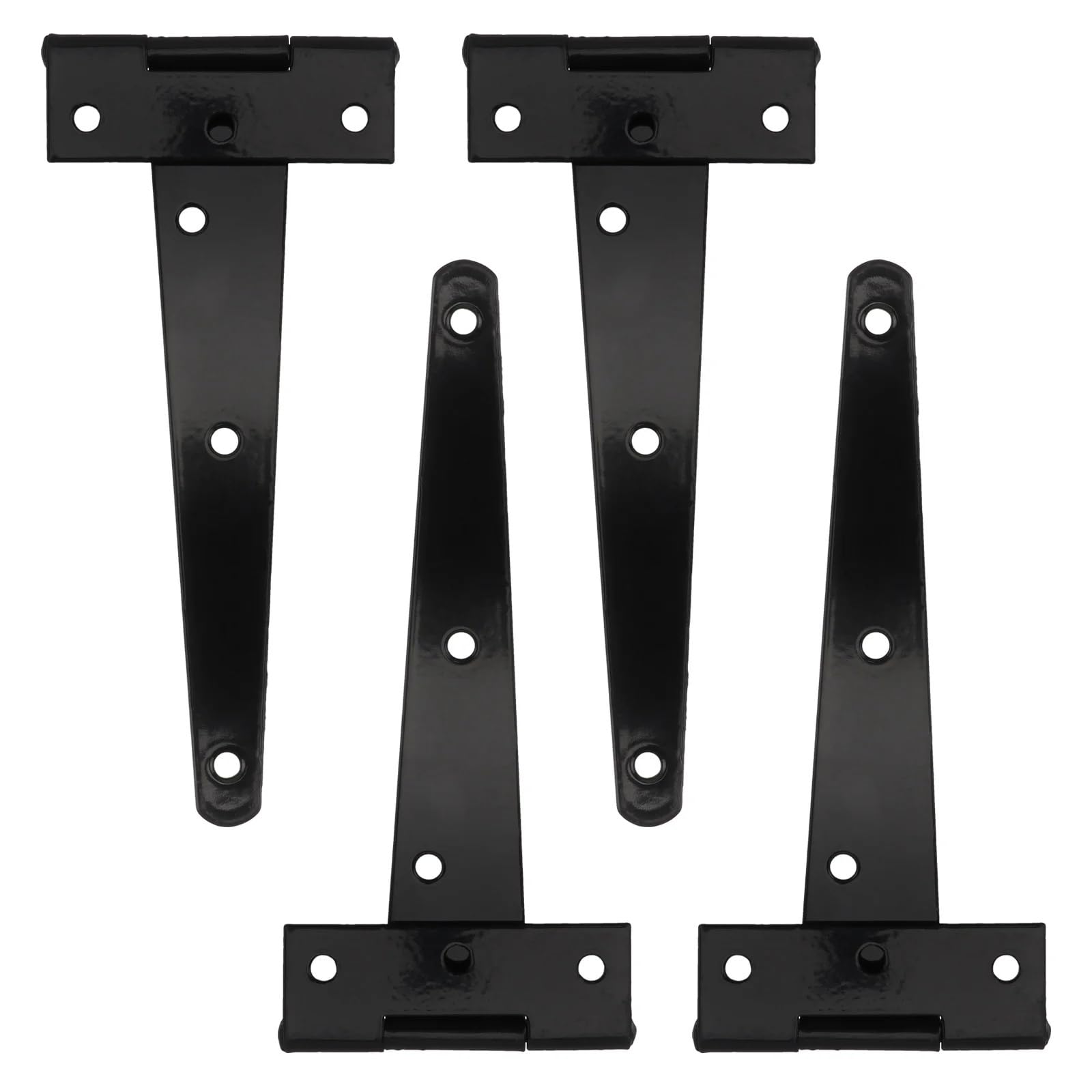 4PCS Cerniera T Triangolo Ferro Robusta Porta Rimessa Cancello Ferramenta