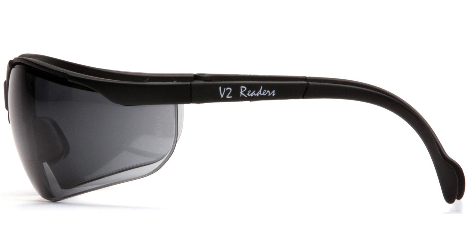Pyramex Safety Venture II Lesegerät, Unisex, SB1820R30, Black Frame/Gray Lens