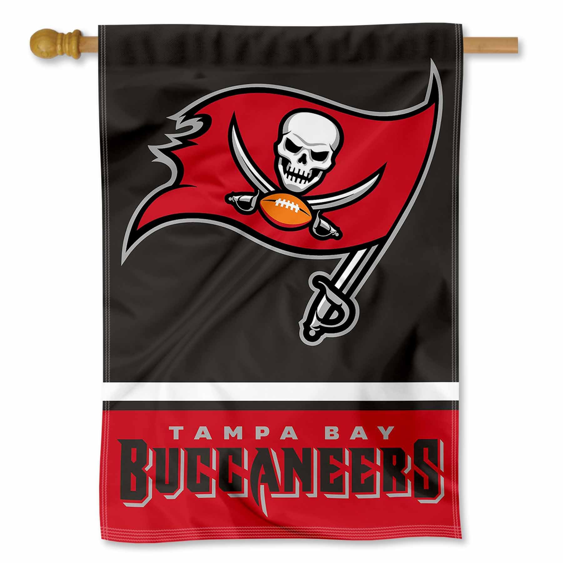 Tampa Bay Buccaneers Two Sided House Flag