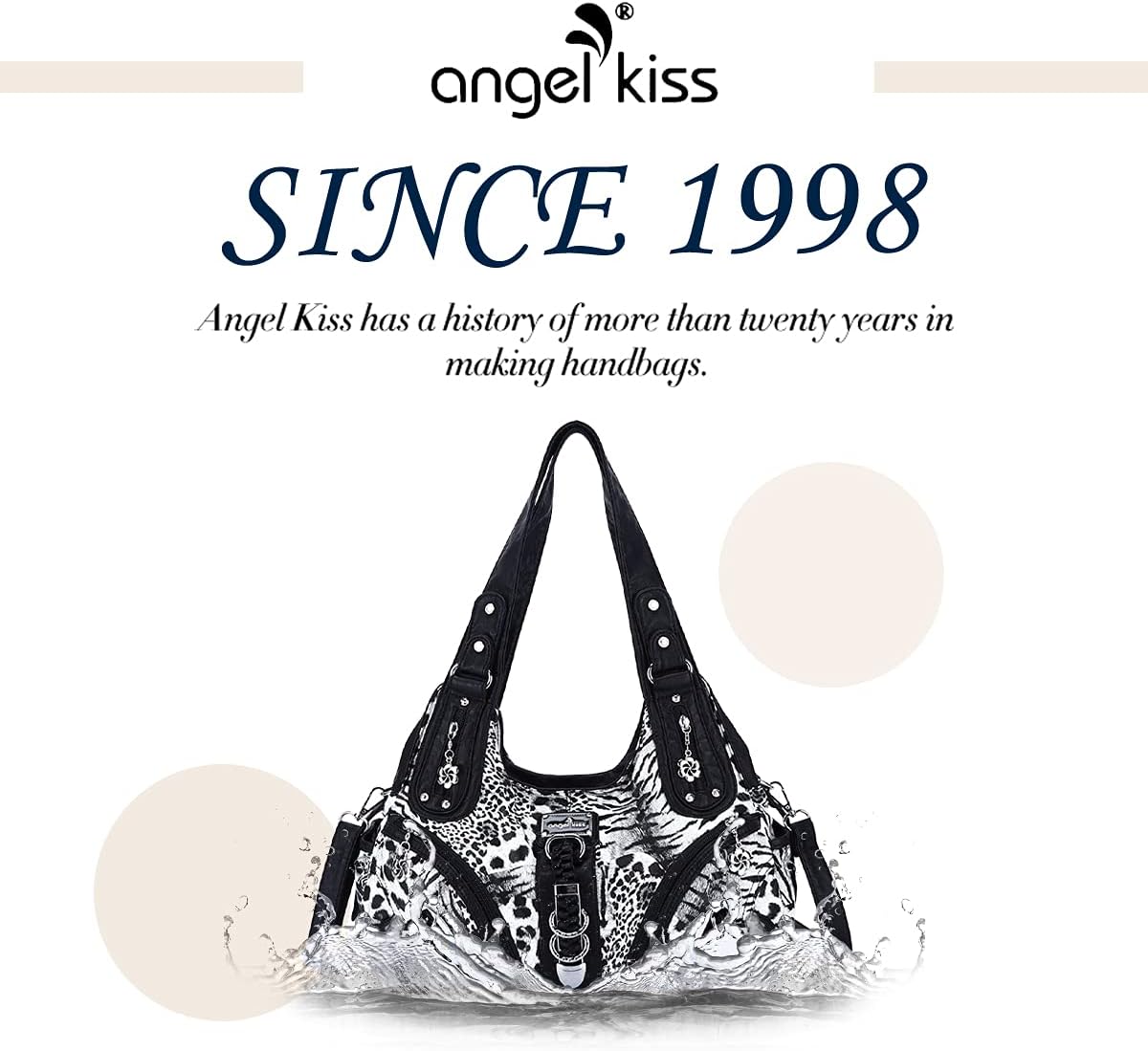 Angelkiss Hobo Purses and handbags for Women Satchel Handbag Women Purses Large Daily Shoulder Bags | Purses, handbags, Handbag, Women Purses, Large, Daily - Image 2