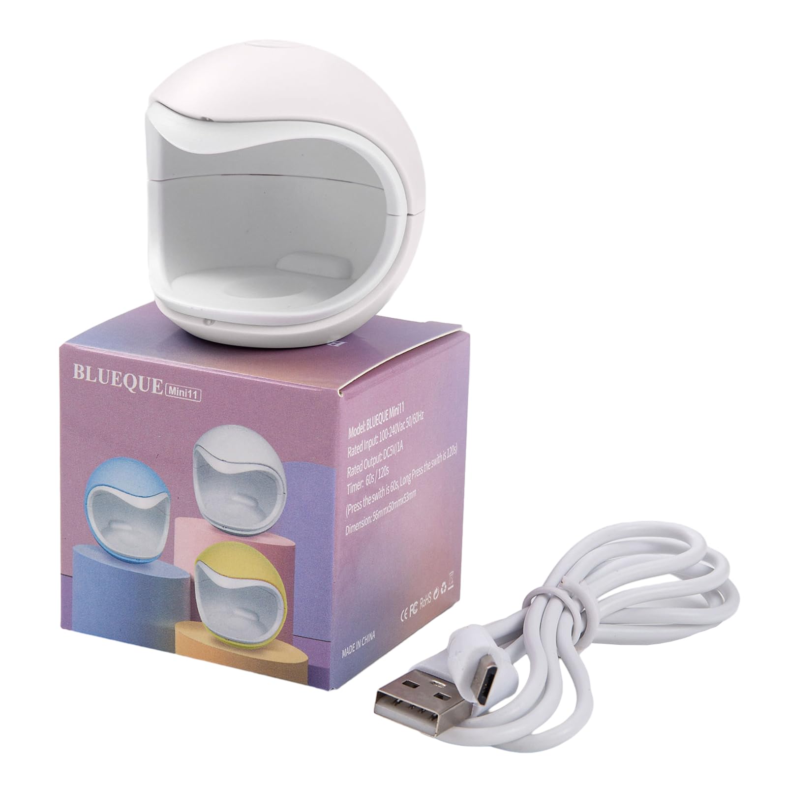 Portable LED Lamp USB Professional Dryer For BeginnersSalon Curing All Gels Dryer Manicure Tool