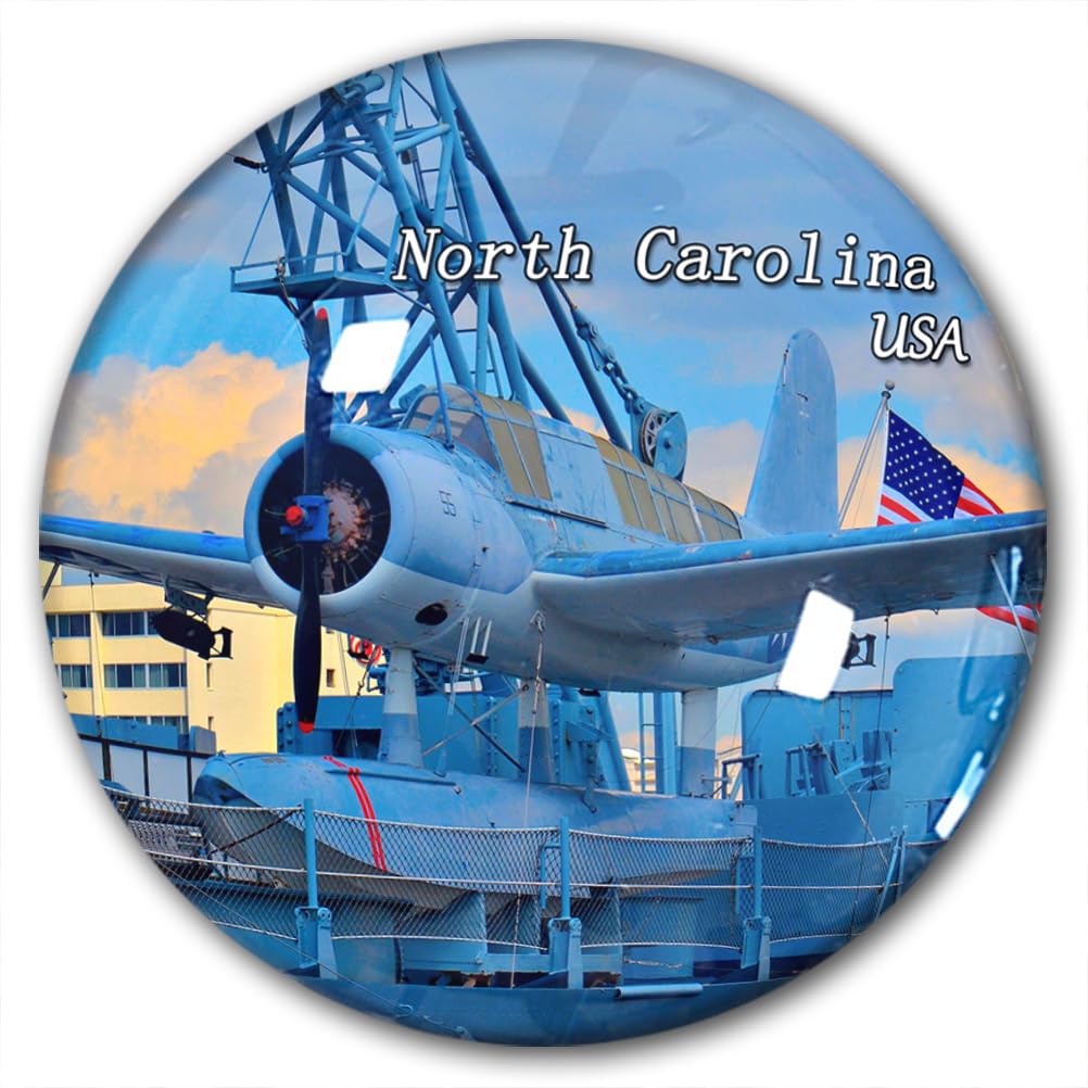 Afghanistan-0001 Usa North Carolina Fridge Magnet Refrigerator Stickers Decorative Magnet Travel Souvenir Glass