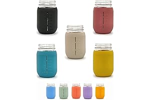 Silicone Mason Jar Sleeves, Cup Holder