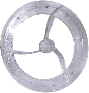 Ice Crusher Accessories Diameter 23cm PC Material Blending Blade Parts ,Compatible for Ice Cream Machine Ice Shaver Machine Blade Parts