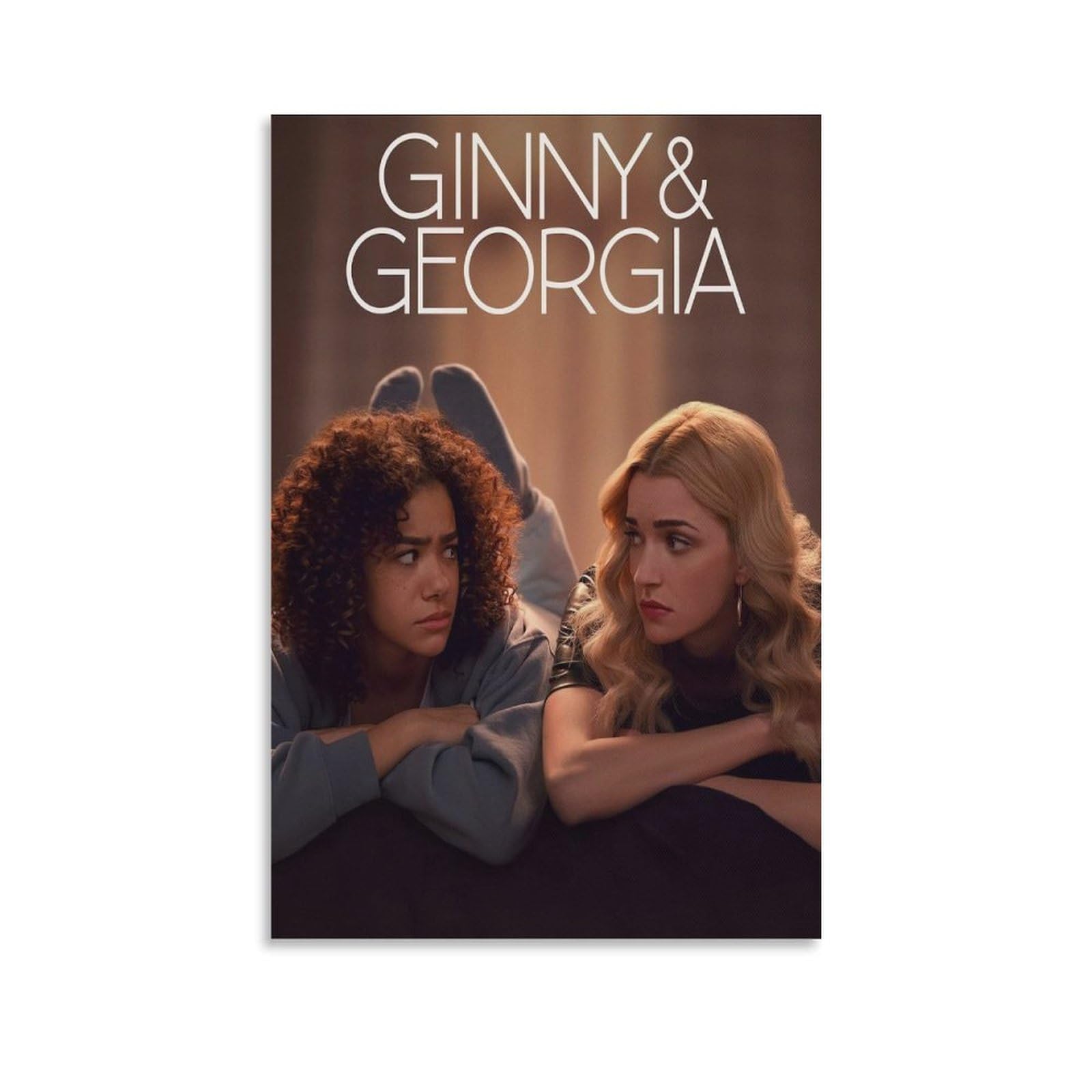 HUWYREWQRH Poster Ginny Et Georgia - Décoration Murale