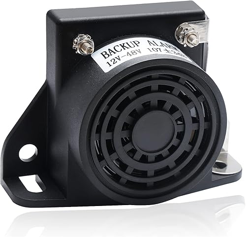 Miniatura 7 de KERWINN 2 unidades de alarma de respaldo 12V-24V 1103DB, alarma de respaldo impermeable para camiones, carretillas elevadoras, equipo pesado de