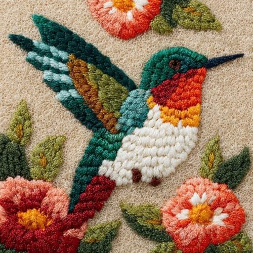 Kit de cojín de gancho con cierre de flores para decorar tu salón con arte