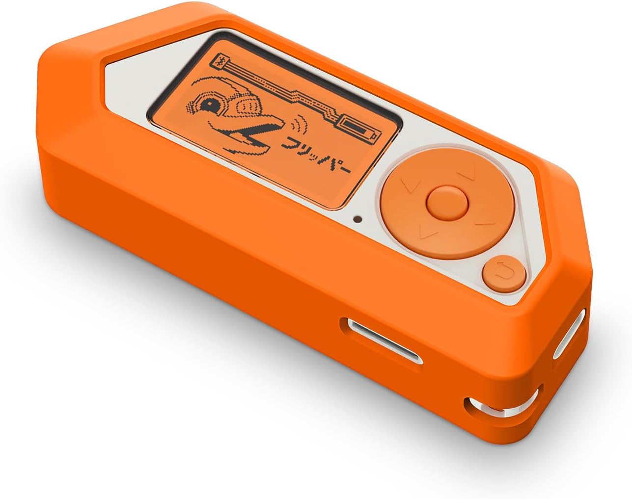 Soft Silicone Protective Case Cover for Flipper Zero (Orange)