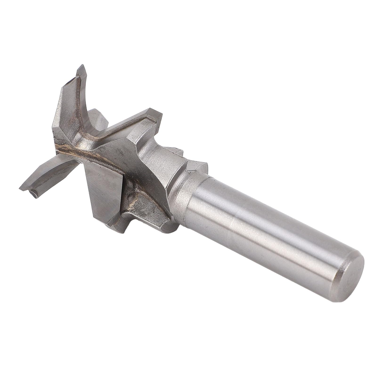 Haofy Fresa per Linguetta e Scanalatura per la Lavorazione del Legno Taglio Efficiente per Armadi con ante in Legno, Spessore 10-20 Mm, Gambo a 3 Scanalature da 1/2 Pollice