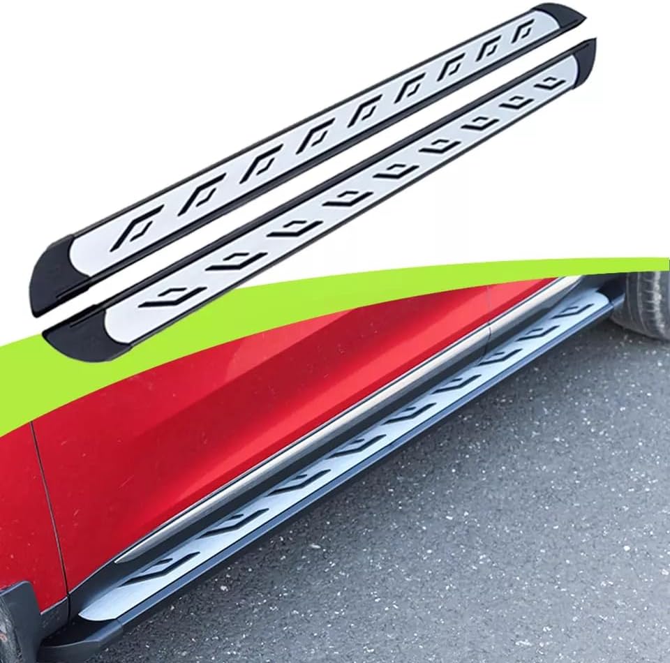 Running Board for KIA Sonet 2020-2023 2024 2025 Door Fixed Side Step Pedal Nerf Bar Platform Ptotector 2Pcs(with Brackets)