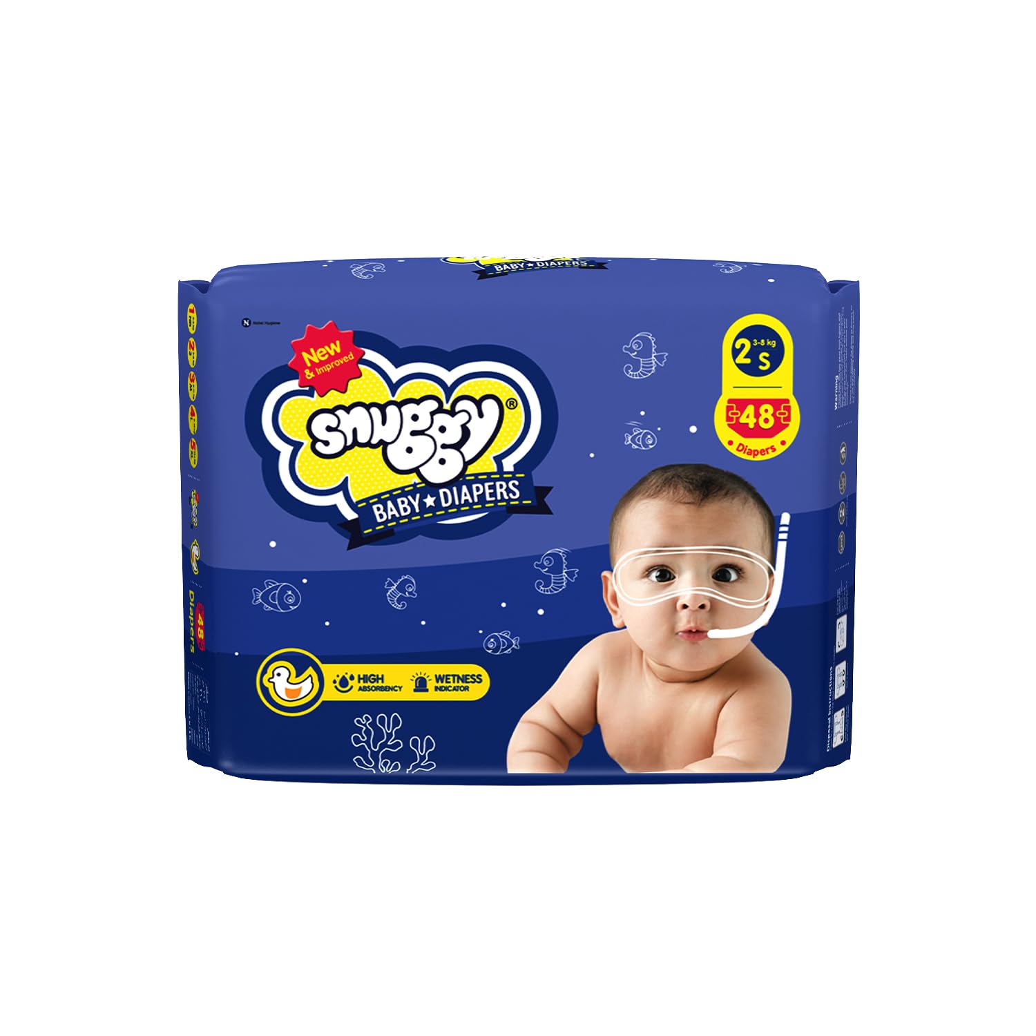 Snuggybaby Diaper For Kg Kids 48 Pieces Small Desertcart Tunisia