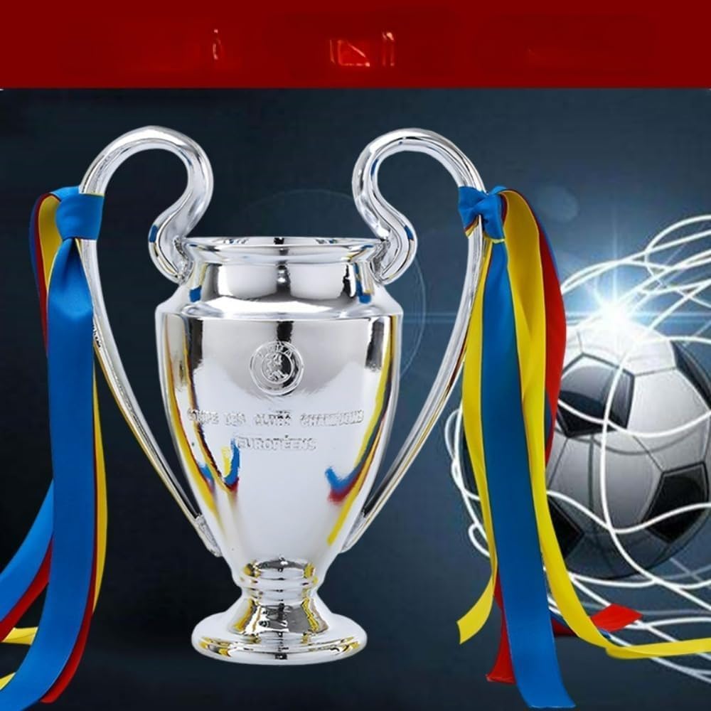 Trofeo del Campeonato Europeo, Trofeo de Campeones de Orejas Grandes, Recuerdo para fanáticos del fútbol para Premios, decoración del hogar, Adornos artísticos, 15 cm