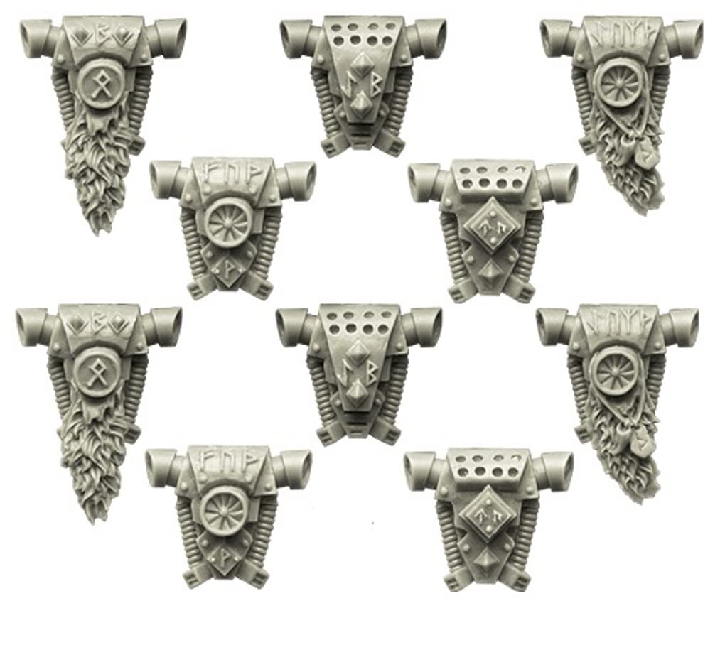 SpellcrowWolves Knights Backpacks 28mm Scale Conversion bits