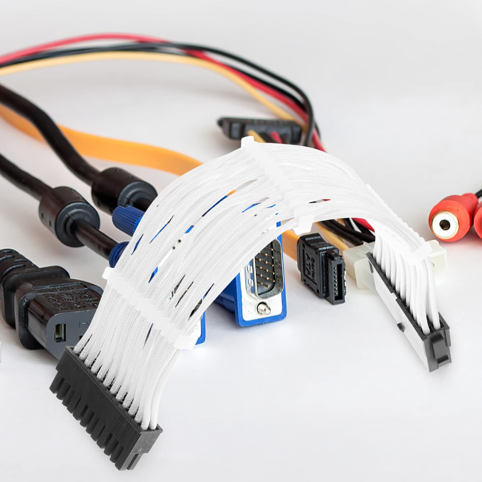 Gatuida Cavo Di Alimentazione Modulare Atx Pin Cavo Di Alimentazione Pin Gpu Pci Kit Di Cavi Modulari Per Pc Filo Di Rame Stagnato