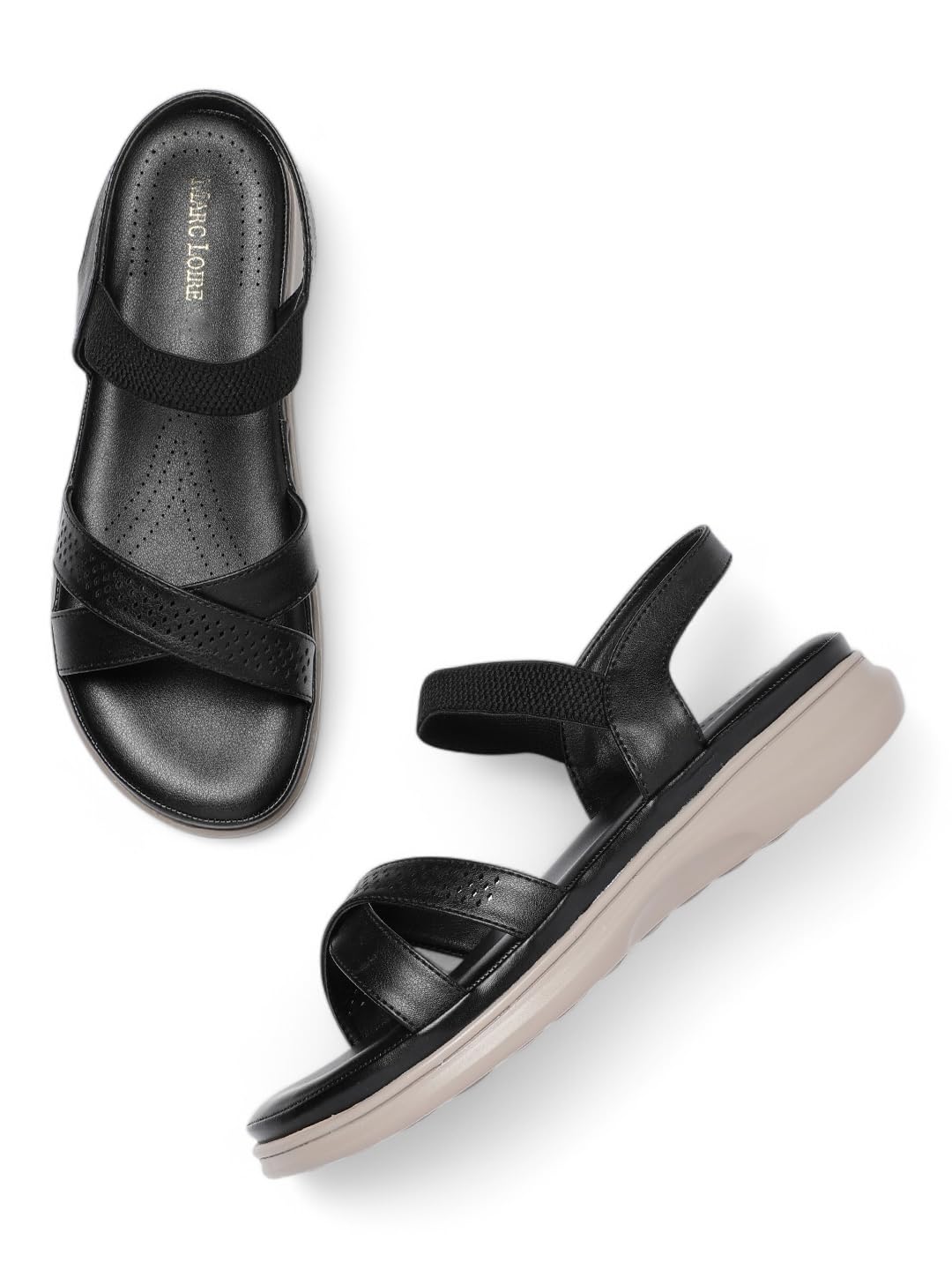 marc loire Women's Comfortable Slip on Casual Open Toe Flats Sandals-picture-27
