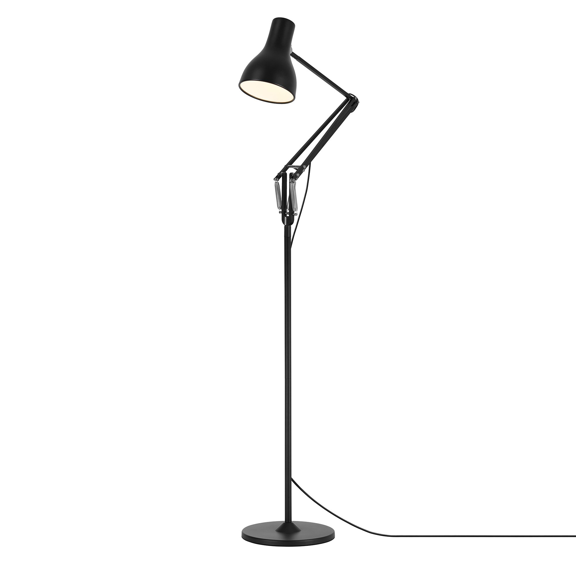 Anglepoise Type 75 Floor Lamp - Jet Black