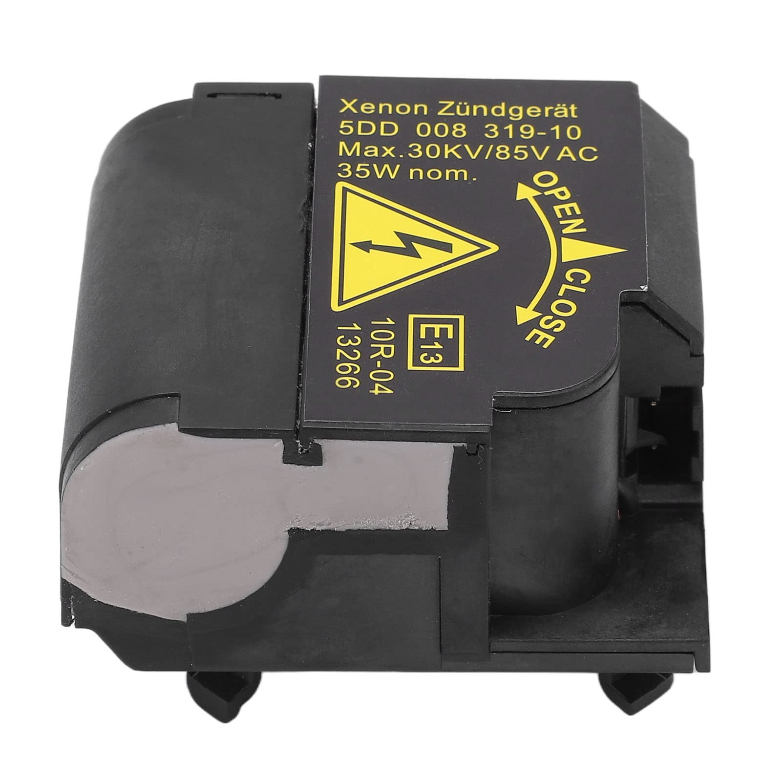 Qiilu HID Xenon Bombilla Igniter Ballast Headlight Starter, Xenon Headlight Igniter Module C2S15080 Reemplazo para 5 Series E60 525i M54 2004‑2005(Negro)