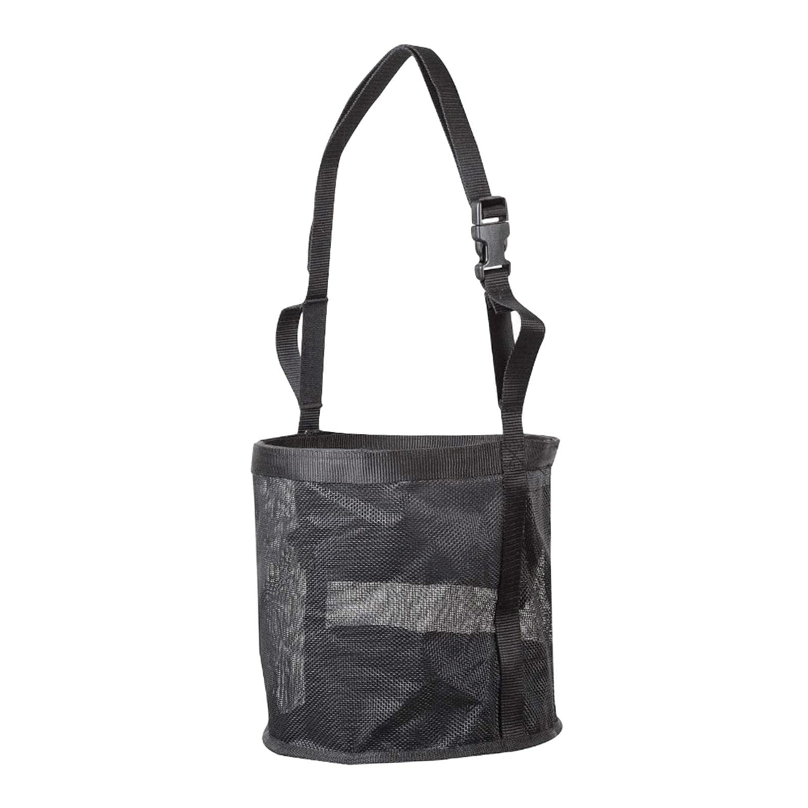 Bolsa de alimentación para caballo que evita desperdicios con malla ajustable 7