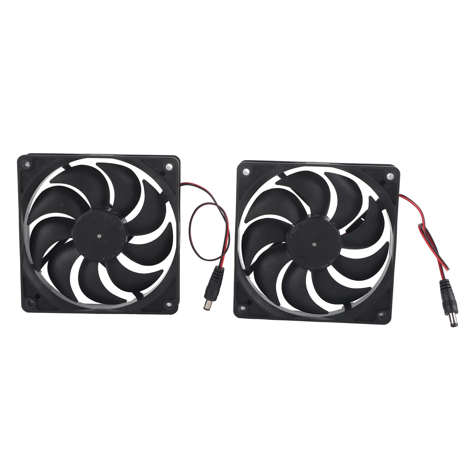 Ventilateur Solaire Double 10W 12V Kit 2 Ventilateurs avec Panneau Solaire Étanche Câble 2m