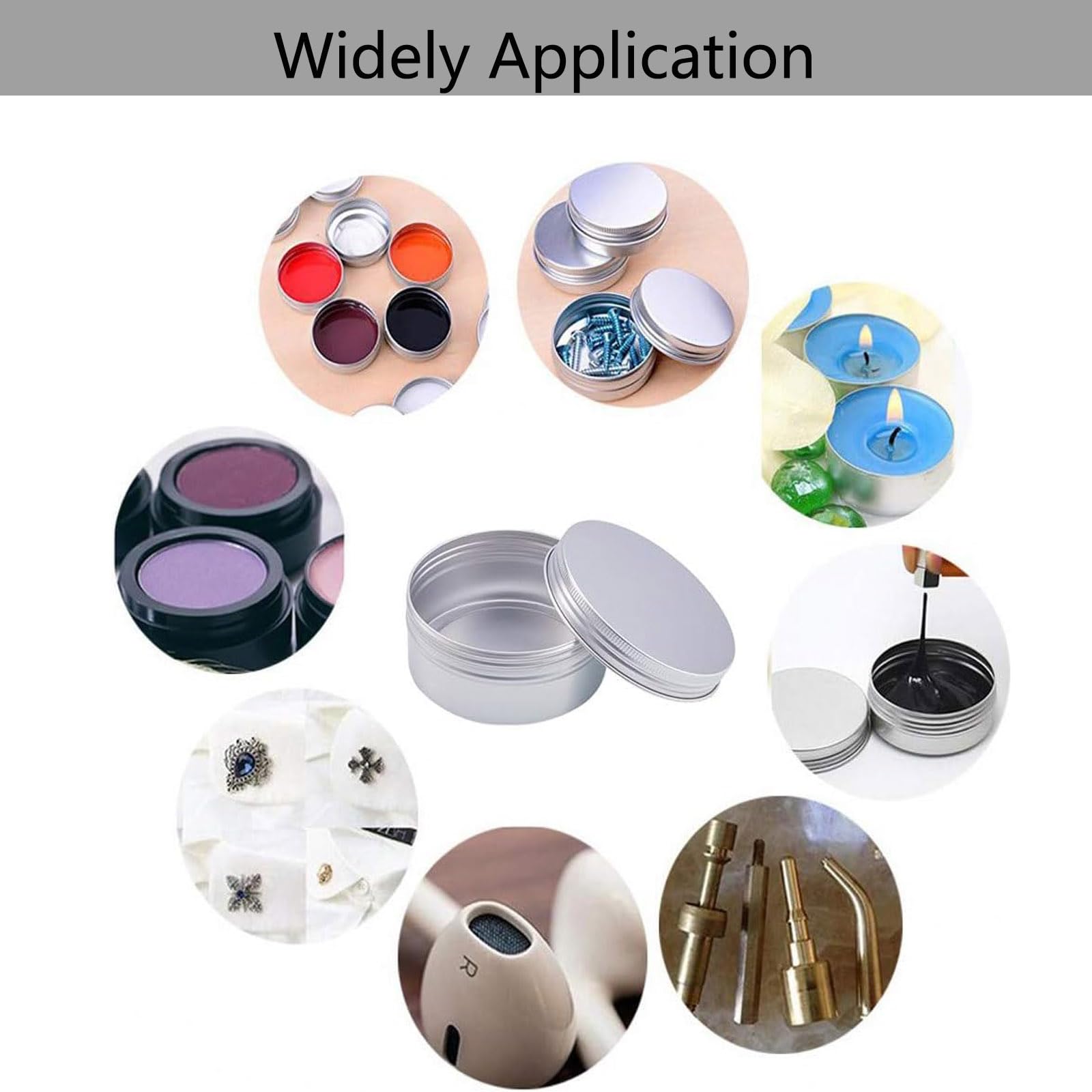 Barattoli Di Latta Per Lumini - Confezione 30 Pezzi Per Progetti Creativi Fai Da Te - Foto 6