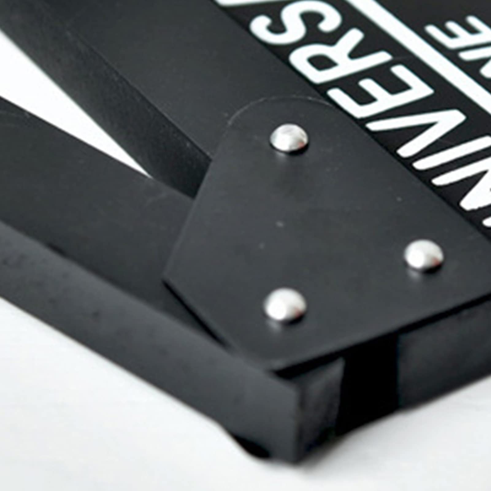 Film Film Clap Board, 20 X 20cm Noir Bois Clap Clap Clap Board Bois Film Film Clapboard Scène d'action Slateboard pour Hollywood Camera Film Studio Film