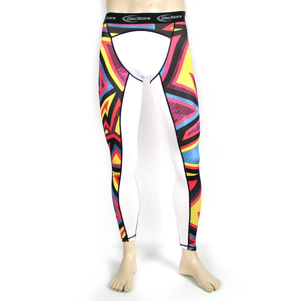 Disc Store Retro Performance Compression Pants - L
