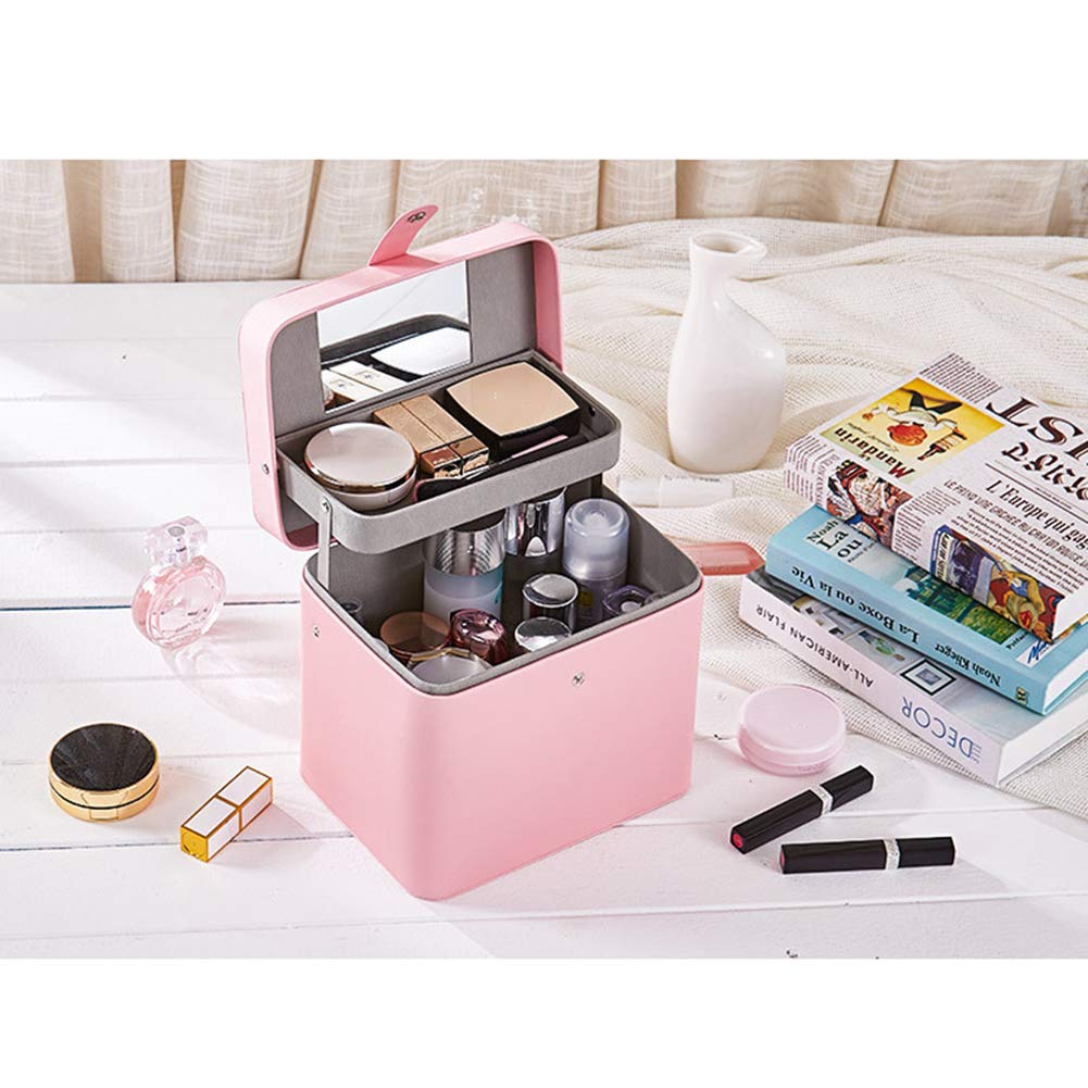 Dauerhaft Kosmetiktasche Portable Reise Make Up Tasche, Make-up Pinsel Organizer Tasche mit Reißverschluss wasserdicht große Kulturbeutel für Frauen & Männer Room