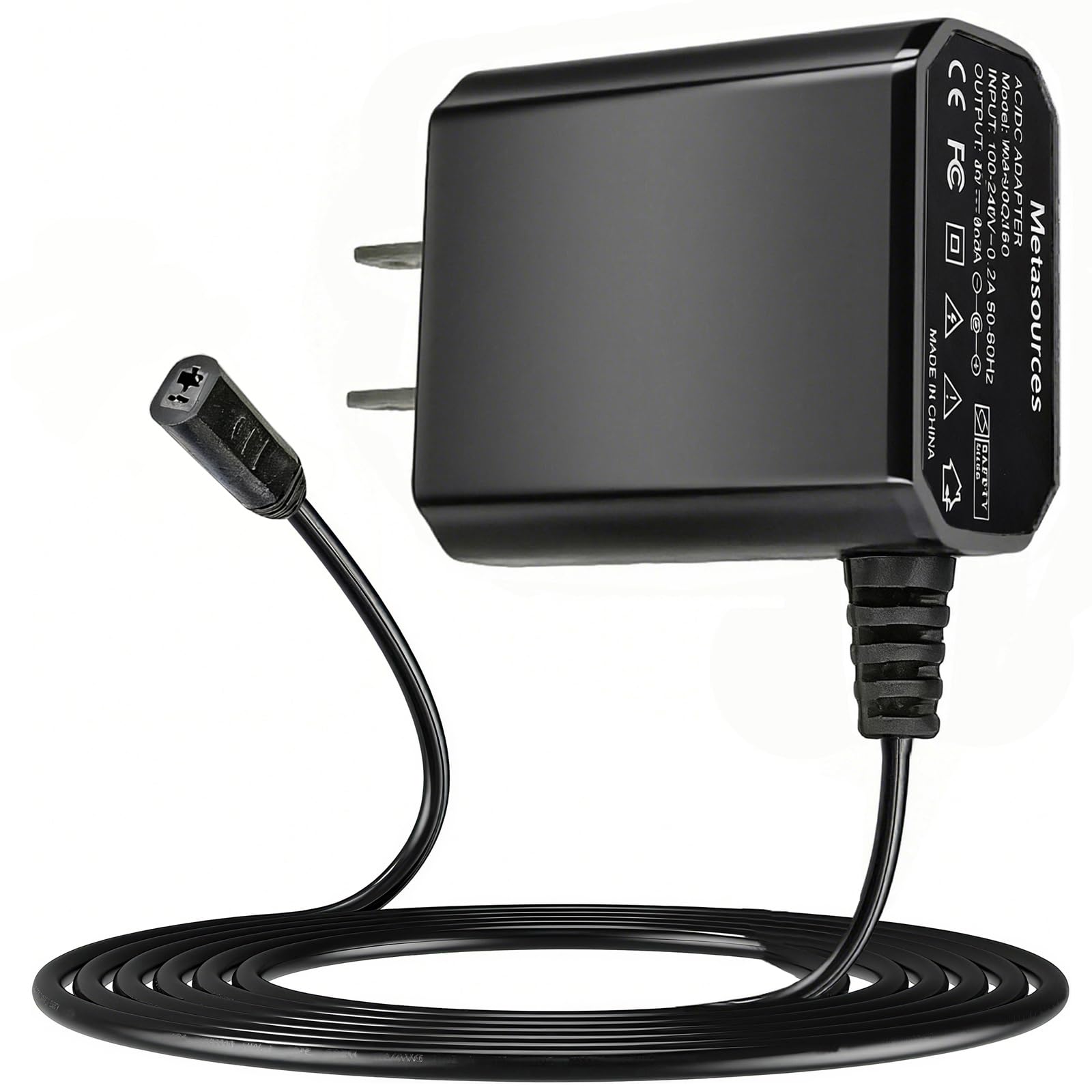 Amazon.com: Metasources 2-Prong AC/DC Adapter Compatible with IKEA
