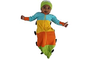 Unisex-Baby Caterpillar Costume Keep Warm Bunting & Hat