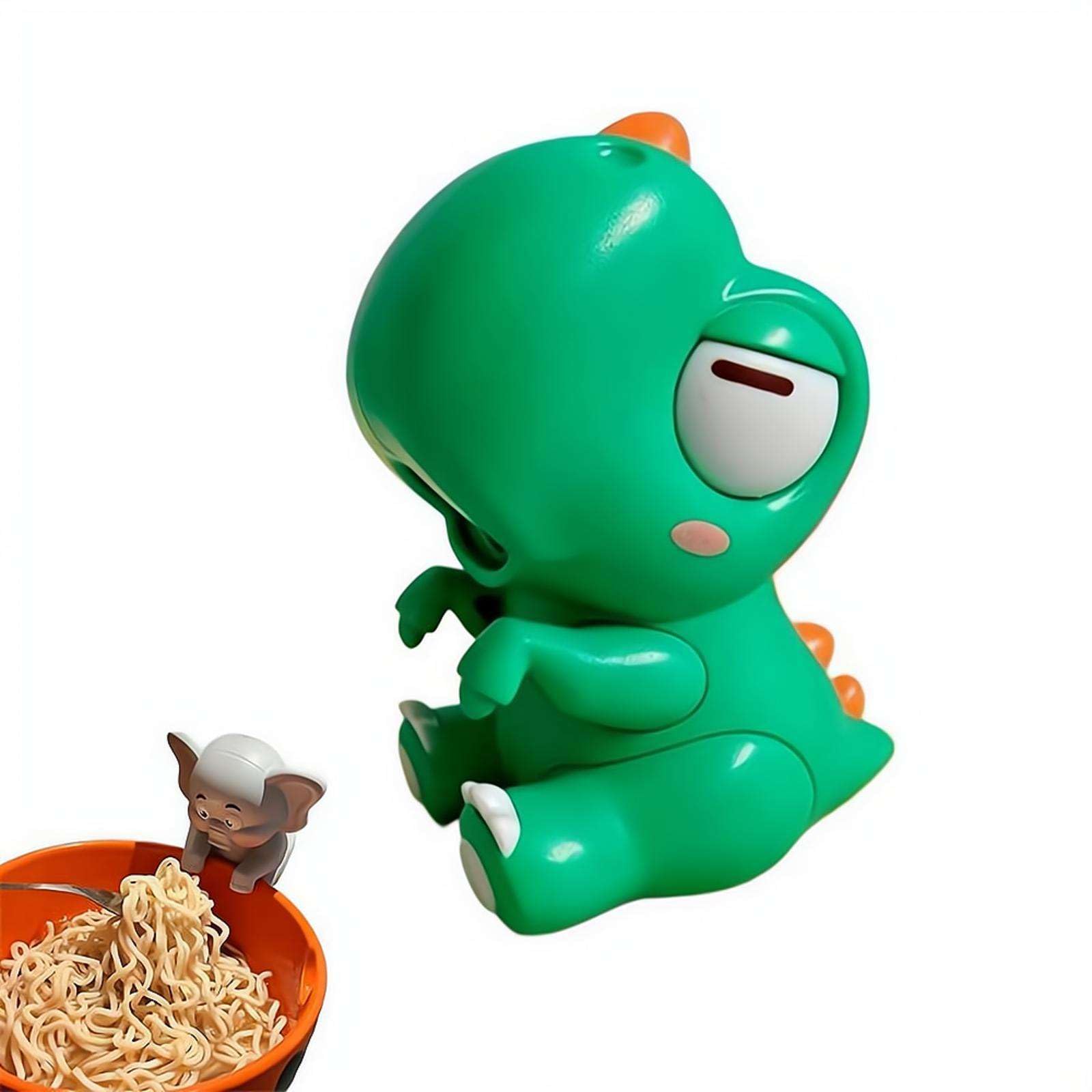 Portable Clip On Food Cooling Fan (Green Dinosaur)