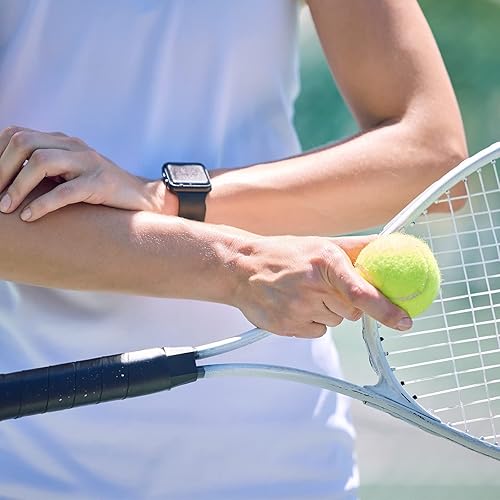 Miniatura 5 de Paquete de 4 correas deportivas compatibles con Apple Watch de 1.496 pulgadas, 1.575 pulgadas, 1.614 pulgadas, 1.654 pulgadas, 1.732 pulgadas, 1.772