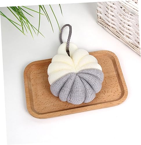 Miniatura 9 de 4 piezas de malla de doble color, esponja de baño suave para exfoliación suave, color aleatorio, material duradero para limpieza diaria del cuerpo y