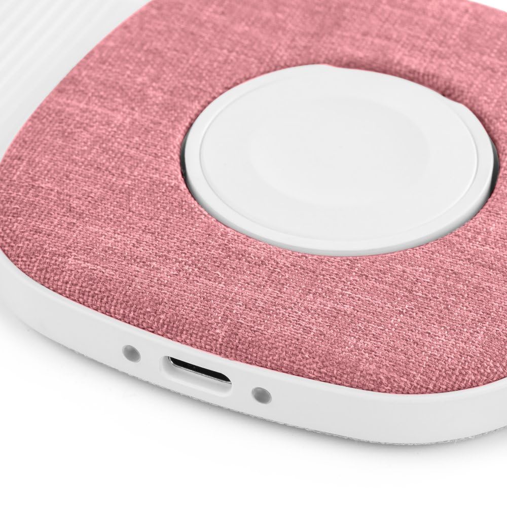 MISURA Estación de Carga Inalámbrica MH06 - Cargador Magnético Qi2, Plegable, 35W (Rosa)