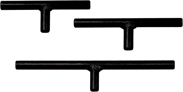 PSI Woodworking CLTSET58 Straight Bar 3pc Toolrest Set, 5/8" Diameter Post 15.875mm