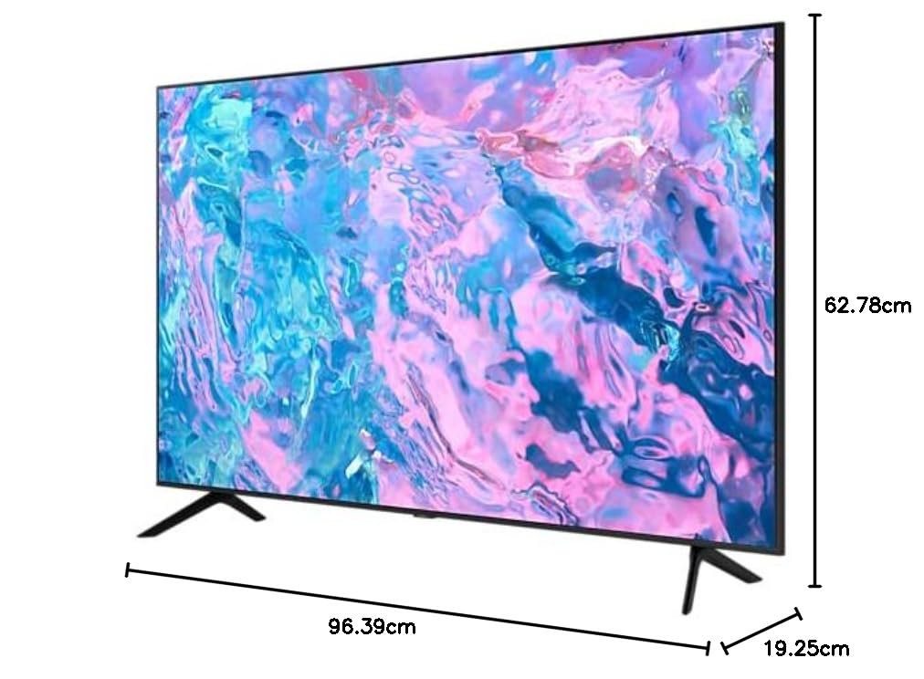 Samsung UE43CU7172UXXH TV 109,2 cm (43") 4K Ultra HD Smart TV WiFi Noir