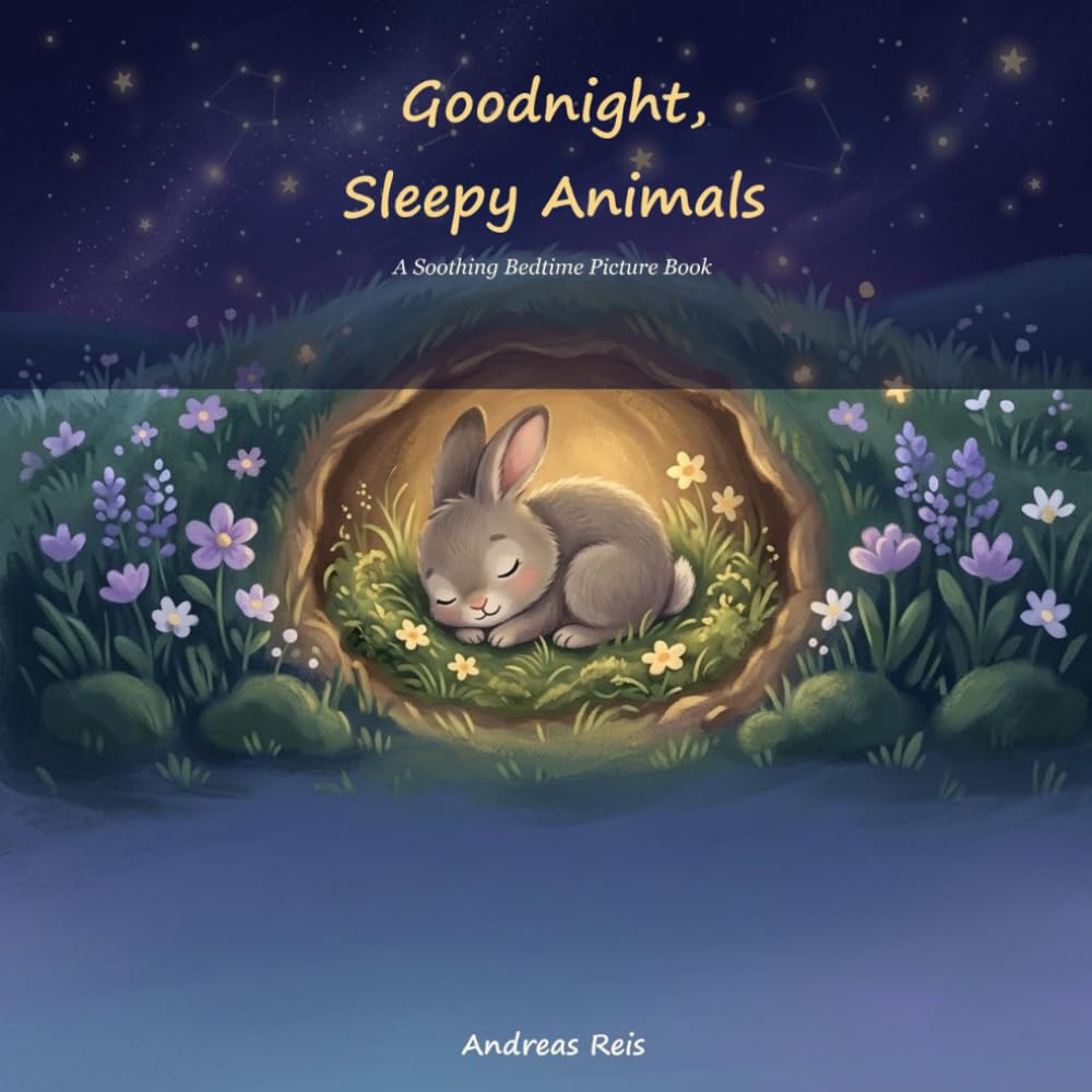 Goodnight, Sleepy Animals: A Soothing Bedtime Picture Book of Dreaming Animals for Babies and Toddlers