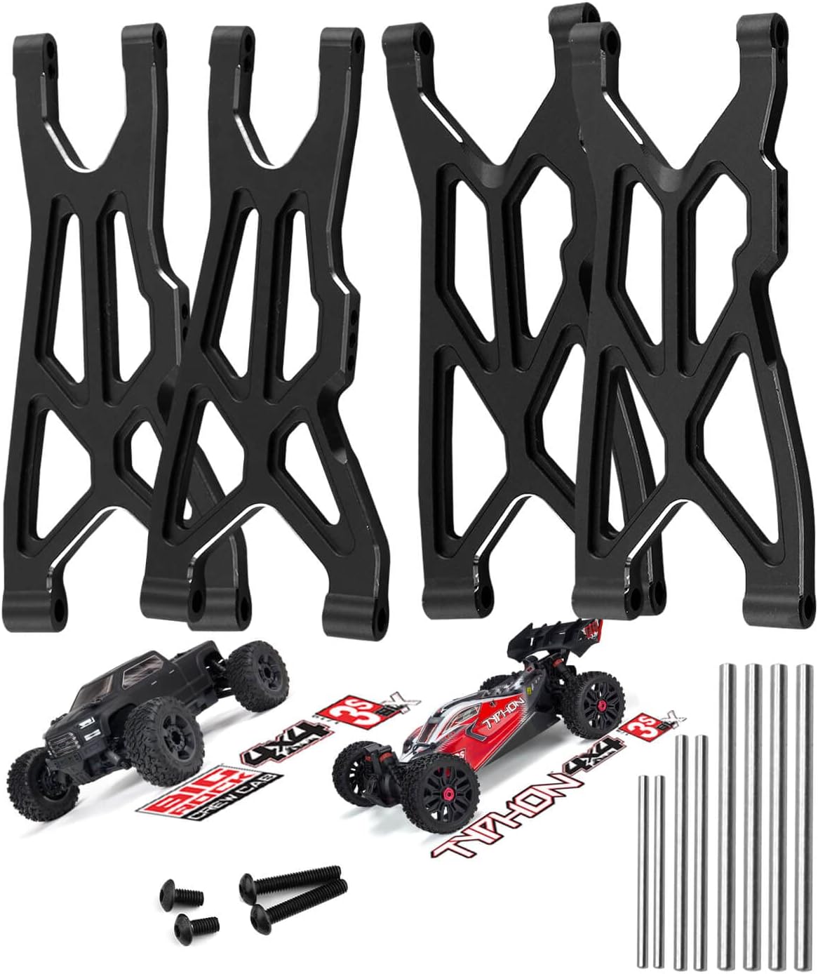 Rcarmumb Suspension Arms Upgrades Part for Arrma 1/8 Typhon