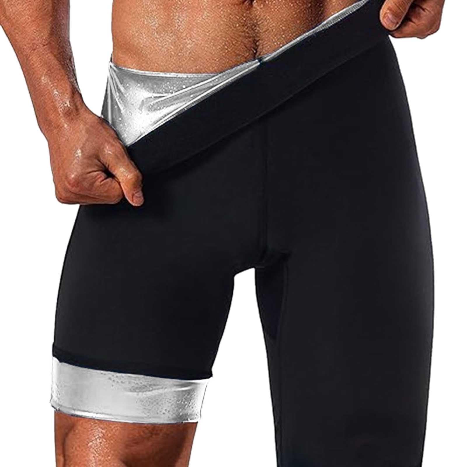 Tuta da sauna uomo vita alta effetto dimagrante body shaper